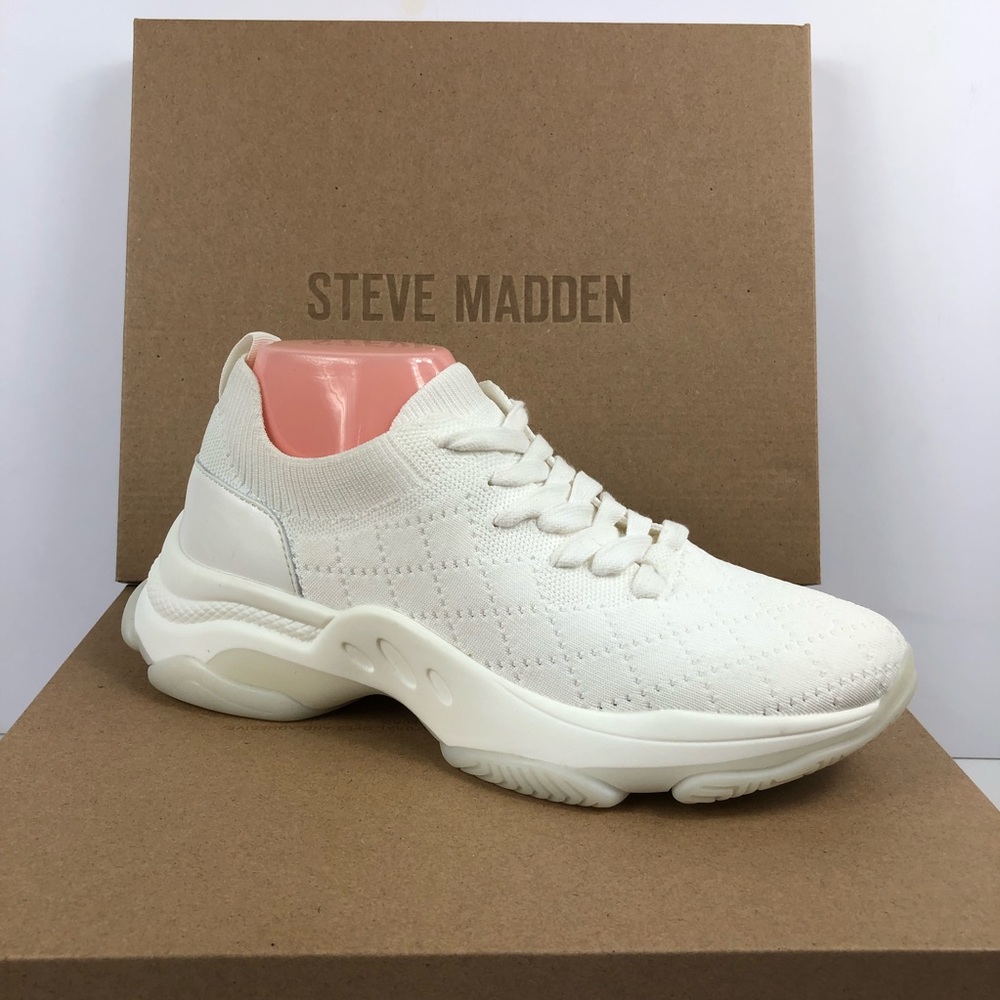 Steve madden Myles-Q white sneakers size 10M